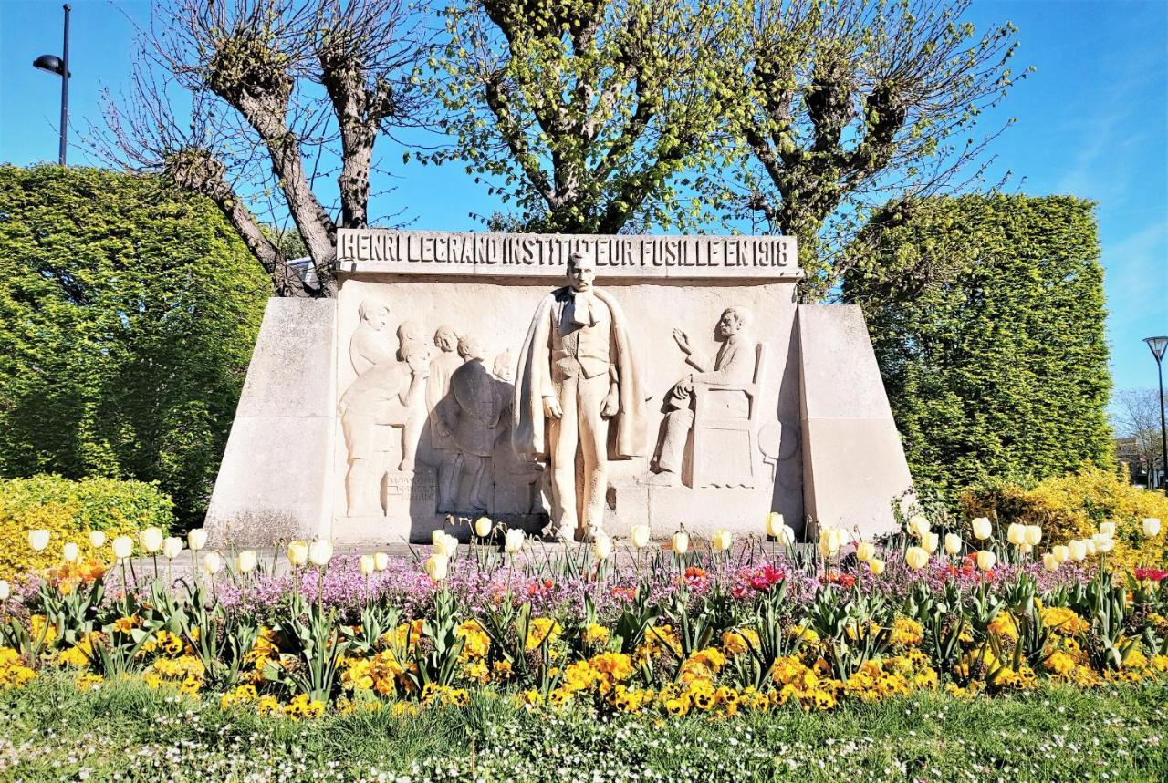 Appart Chill & Free - Proche Centre Valenciennes - Parking Gratuit Exterior foto